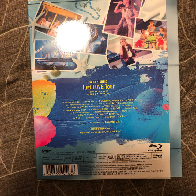 Just　LOVE　Tour（初回生産限定盤） Blu-ray エンタメ/ホビーのDVD/ブルーレイ(ミュージック)の商品写真