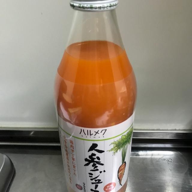 mako様専用人参ジュース　ハルメク　6本入り 食品/飲料/酒の飲料(ソフトドリンク)の商品写真