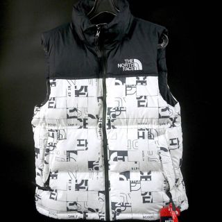 ノースフェイス(THE NORTH FACE) ダウンベスト(メンズ)(ホワイト/白色
