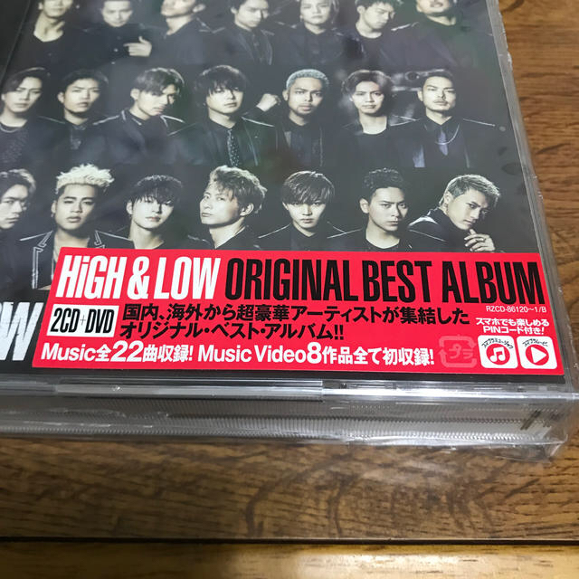 HiGH ＆ LOW ORIGINAL BEST ALBUM（DVD付） エンタメ/ホビーのCD(ポップス/ロック(邦楽))の商品写真