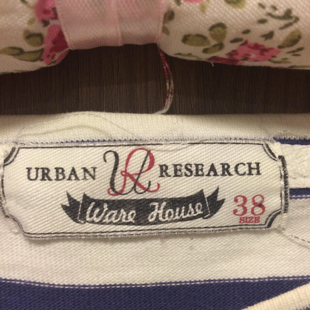 URBAN RESEARCH(アーバンリサーチ)のアーバンリサーチウェアハウスボーダー長T メンズのトップス(Tシャツ/カットソー(七分/長袖))の商品写真