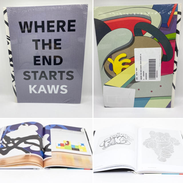 新品 KAWS アート本 BOOK　WHERE THE END STARTSエンタメ/ホビー