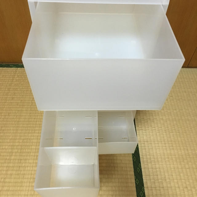 MUJI (無印良品)(ムジルシリョウヒン)の無印良品 クリアケース インテリア/住まい/日用品の収納家具(ケース/ボックス)の商品写真