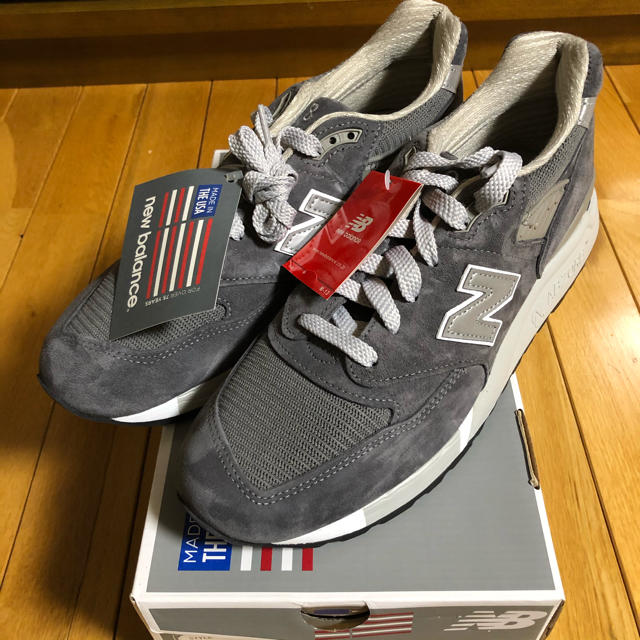 【新品未使用】New balance m998ch ニューバランス　チャコール