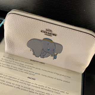 コーチ(COACH)の新品未使用　コーチ　コラボ　ダンボ　Disney(ポーチ)