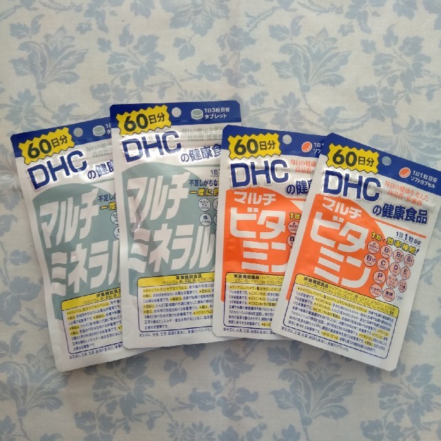 DHC(ディーエイチシー)のDHC　マルチミネラル＆マルチビタミン　各2袋 食品/飲料/酒の健康食品(その他)の商品写真