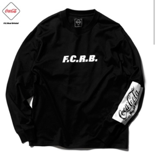 エフシーアールビー(F.C.R.B.)のCOCA-COLA PATCHED L/S TEE Sサイズ　FCRB(Tシャツ/カットソー(七分/長袖))
