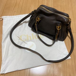 クロエ(Chloe)のクロエ　パラティ　グレージュ　2way(ショルダーバッグ)