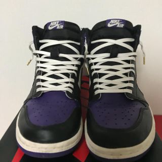 ナイキ(NIKE)のaj1 court purple 28cm 専用ページ(スニーカー)