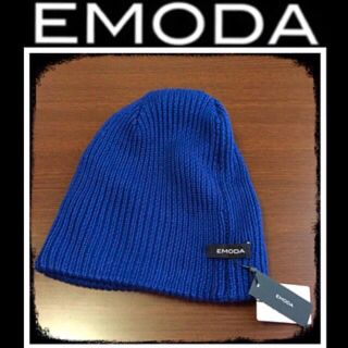 エモダ(EMODA)の《再》EMODA⛄️ 新品 ニット帽(ニット帽/ビーニー)