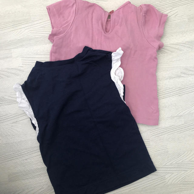 kate spade new york(ケイトスペードニューヨーク)のTシャツセット♡80 キッズ/ベビー/マタニティのベビー服(~85cm)(Ｔシャツ)の商品写真