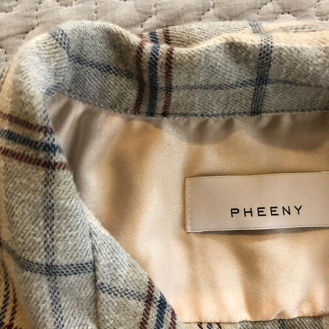 PHEENY(フィーニー)のpheeny チェックシャツ レディースのトップス(シャツ/ブラウス(長袖/七分))の商品写真