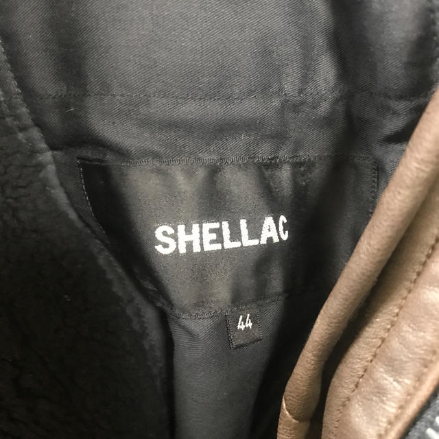 SHELLAC(シェラック)のシェラック　n2b ボアジャケット　ポインコ様専用 メンズのジャケット/アウター(レザージャケット)の商品写真