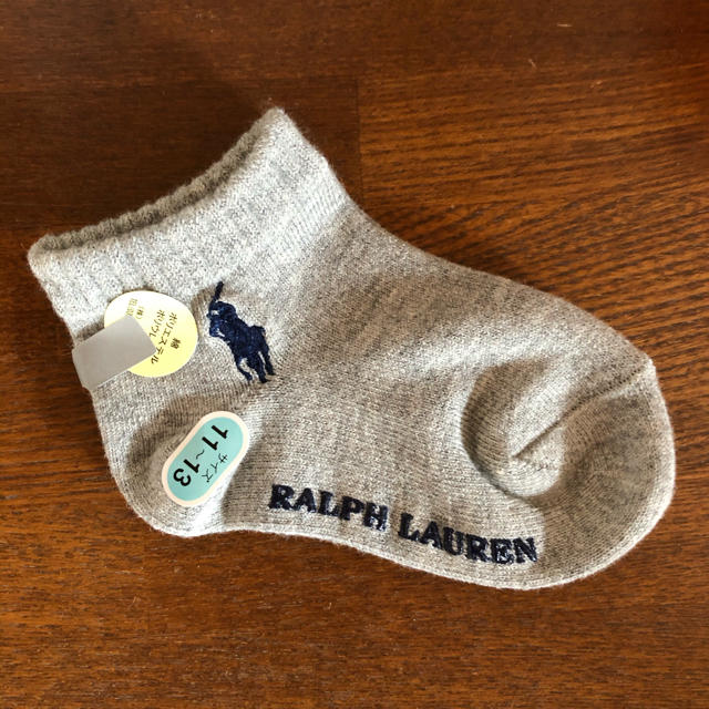 Ralph Lauren(ラルフローレン)のラルフローレン  新品靴下　11〜13 キッズ/ベビー/マタニティのこども用ファッション小物(靴下/タイツ)の商品写真