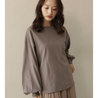 アースミュージックアンドエコロジー(earth music & ecology)の【ポム様専用】オーガニックコットン 好きな丈 ふわ袖 BT(Tシャツ(長袖/七分))