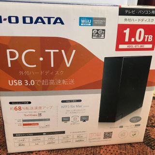 アイオーデータ(IODATA)のIO DATA 外付ハードディスク　１TB(DVDレコーダー)