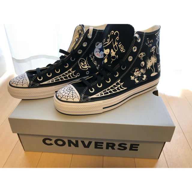 converse seanpablo 27cm 黒 確実正規品