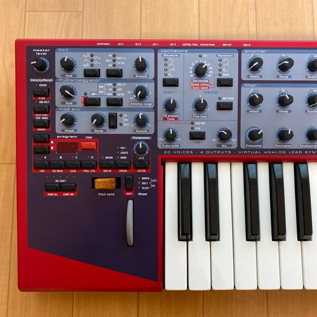 Clavia nord lead 2X 鍵盤楽器 Clavia nord lead 2X 鍵盤楽器