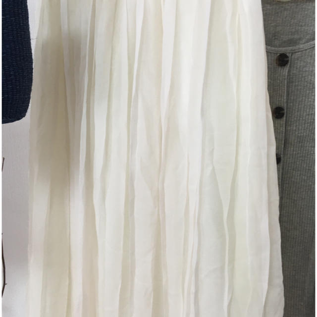PAGEBOY(ページボーイ)のPAGE BOY ページボーイ プリーツ  シフォン スカート レディースのスカート(ロングスカート)の商品写真