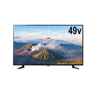 【格安】4K HDR対応 49型液晶テレビ 新品・送料込（※地域によって）(テレビ)