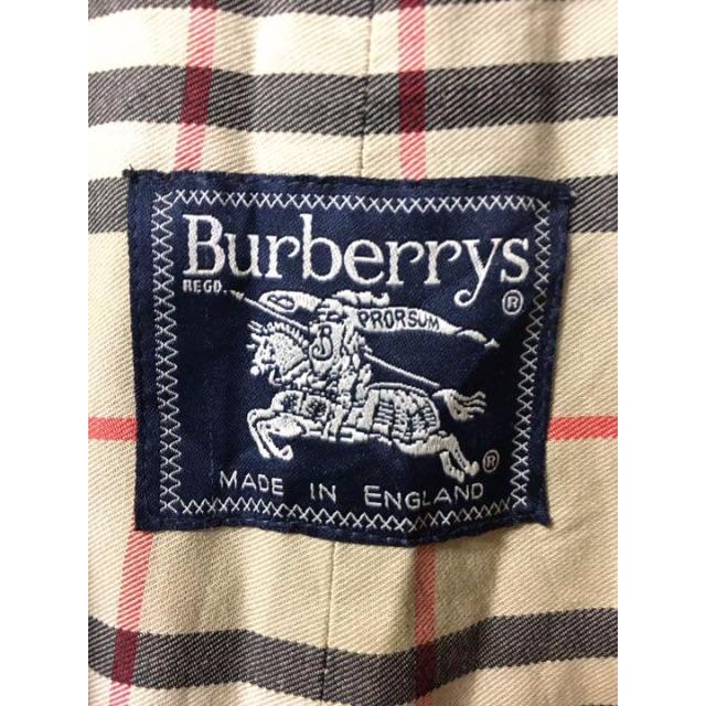 BURBERRY(バーバリー)のなな様専用【イギリス製★古着】バーバリー トレンチコートブラック ノバチェック レディースのジャケット/アウター(トレンチコート)の商品写真