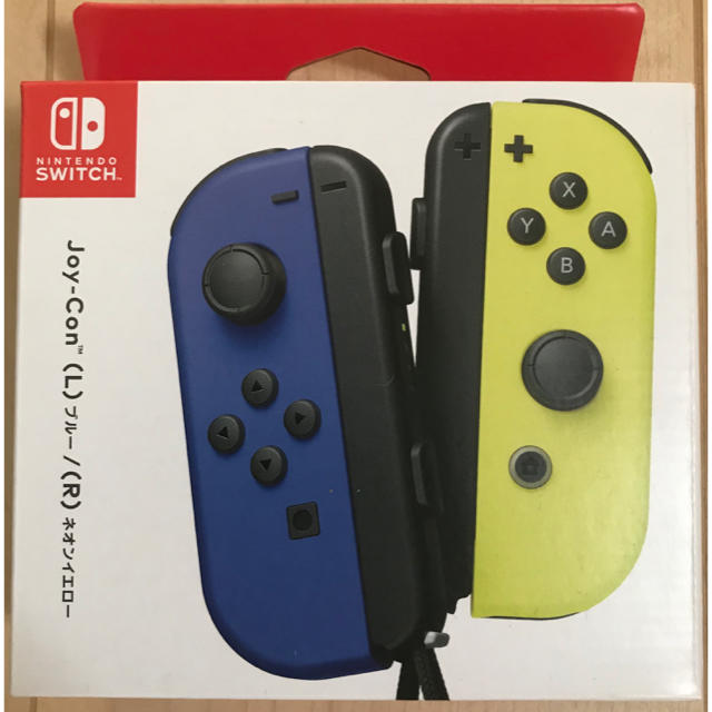 Nintendo Switch(ニンテンドースイッチ)のSwitch Joy-Con（L）ブルー／（R）ネオンイエロー エンタメ/ホビーのエンタメ その他(その他)の商品写真