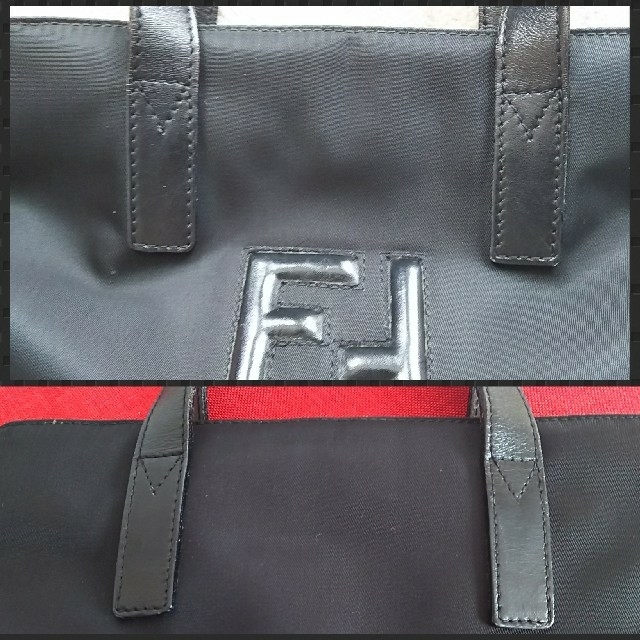 FENDI(フェンディ)の＊FENDI  フェンディミニトートバッグ＊ブラック レディースのバッグ(トートバッグ)の商品写真