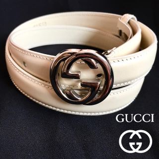 GUCCI レディース ベルト 白 新品未使用 speufpel.com