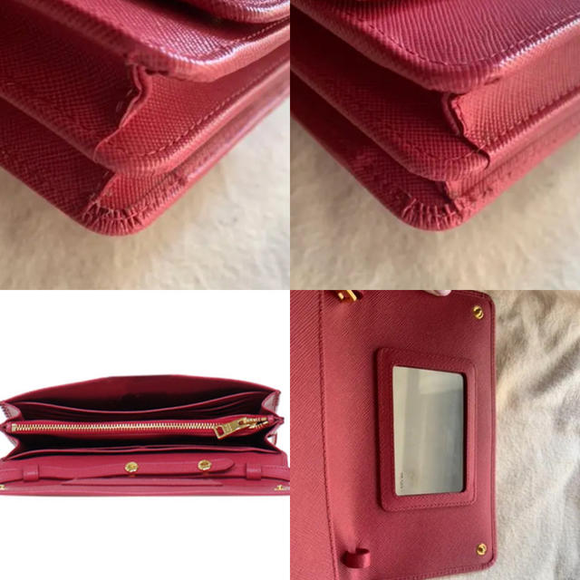 PRADA(プラダ)の専用⭐︎PRADA ショルダーウォレット　財布 レディースのファッション小物(財布)の商品写真