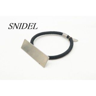 スナイデル(SNIDEL)の【T350】SNIDEL スナイデル スクエア プレート ヘアゴム(ヘアゴム/シュシュ)