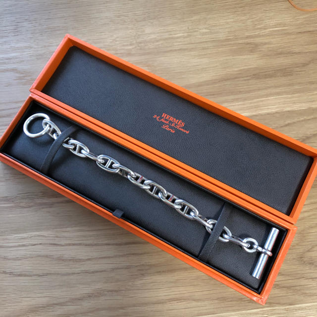 注目ブランドのギフト Hermes - エルメス シェーヌダンクルブレス GM