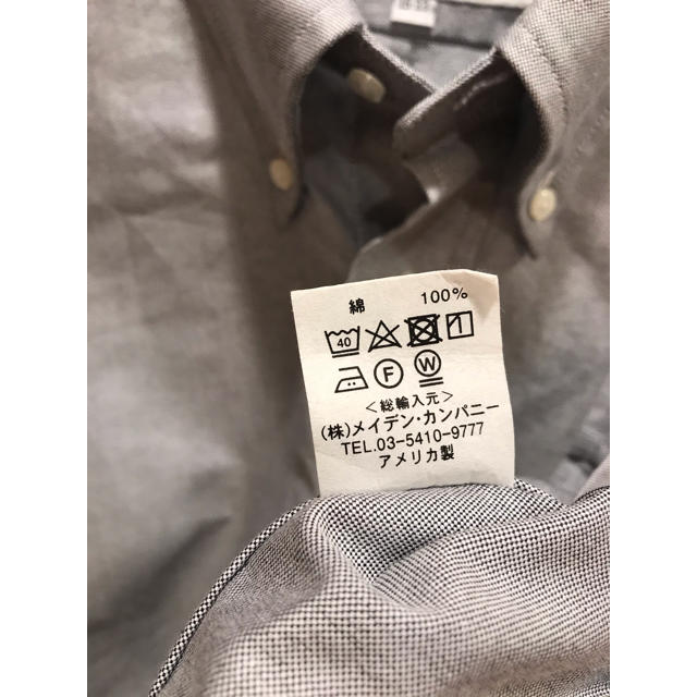 INDIVIDUALIZED SHIRTS(インディヴィジュアライズドシャツ)の【未使用】最終価格インディビジュアライズド　オックスフォード メンズのトップス(シャツ)の商品写真