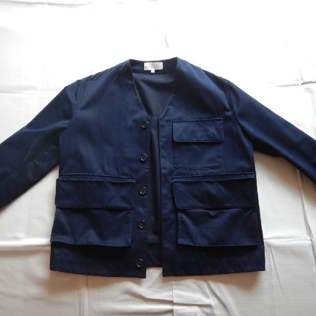 COMOLI(コモリ)のStudio nicholson no-collar jacket thu12 メンズのジャケット/アウター(ノーカラージャケット)の商品写真