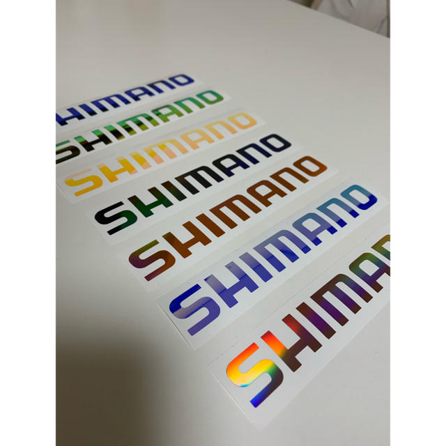 SHIMANO  ホログラフィックステッカー スポーツ/アウトドアのフィッシング(その他)の商品写真