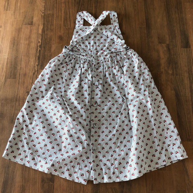 Bonpoint(ボンポワン)のボンポワン チェリー ワンピース 4a キッズ/ベビー/マタニティのキッズ服女の子用(90cm~)(ワンピース)の商品写真