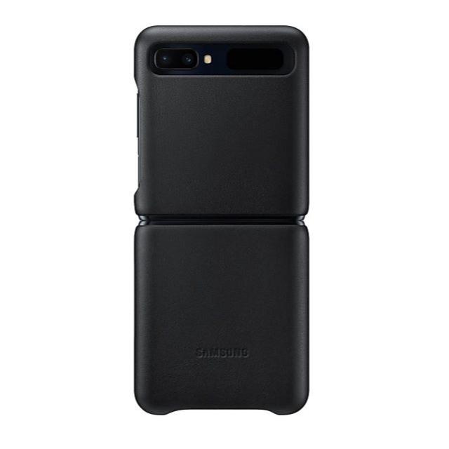 SAMSUNG(サムスン)の(新品未開封)Galaxy Z Flip サムソン正規品レーザーケース(ブラック スマホ/家電/カメラのスマホアクセサリー(Androidケース)の商品写真