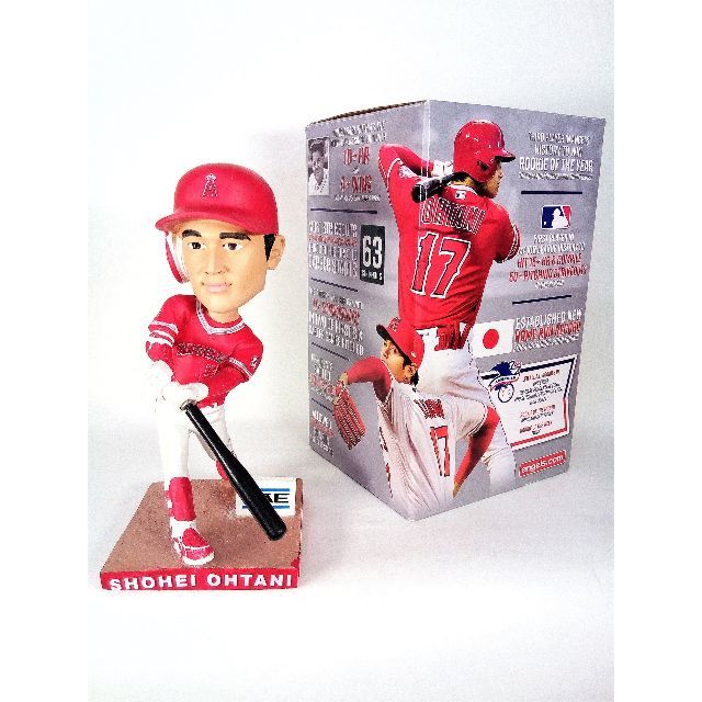 大谷翔平/”新人王” ボブルヘッド人形 (2019/エンゼルス/非売品)の