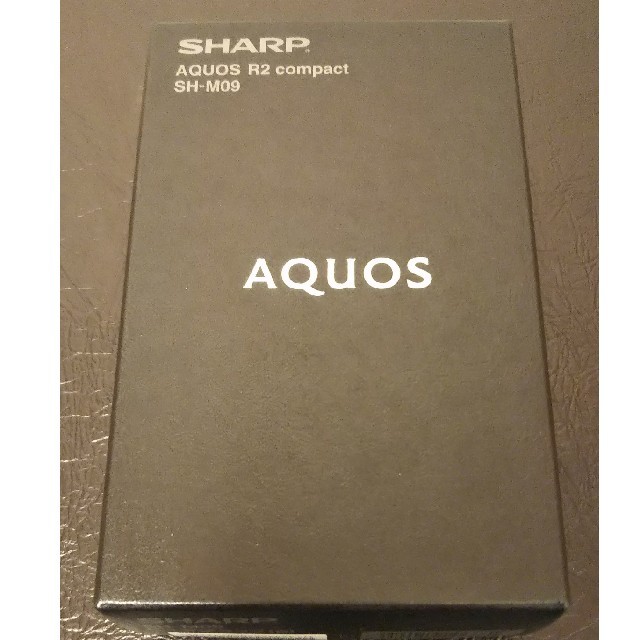 AQUOS(アクオス)のAQUOS R2 compact ブラック 64GB SIMフリー 新品未使用 スマホ/家電/カメラのスマートフォン/携帯電話(スマートフォン本体)の商品写真