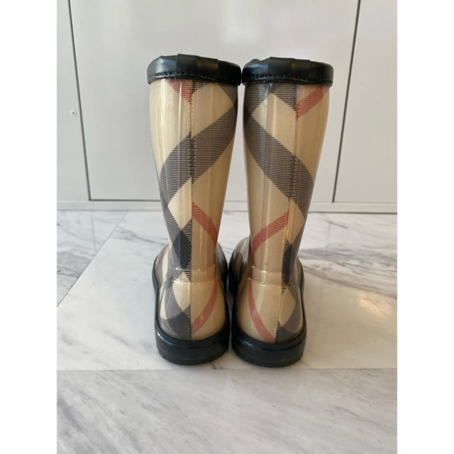 BURBERRY(バーバリー)のBurberry レインブーツ キッズ/ベビー/マタニティのキッズ靴/シューズ(15cm~)(長靴/レインシューズ)の商品写真