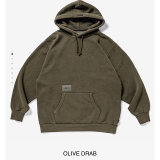 19aw WTAPS BLANK HOODED 01/SWEAT SHIRT M