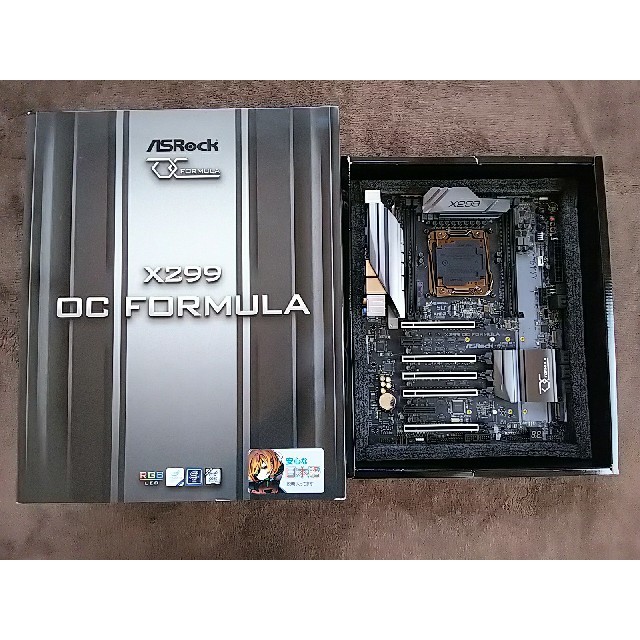 asrock x299 oc formula マザーボードスマホ/家電/カメラ