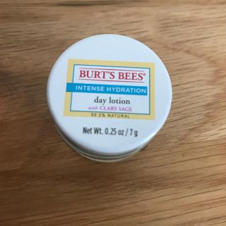 バーツビーズ(BURT'S BEES)のBURT'S  BEES インテンスハイドレーション　デイローション　7g(フェイスクリーム)