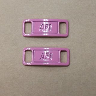 デュプレ AF1 ピンク 桃 シュープレート スニーカーカスタム(スニーカー)