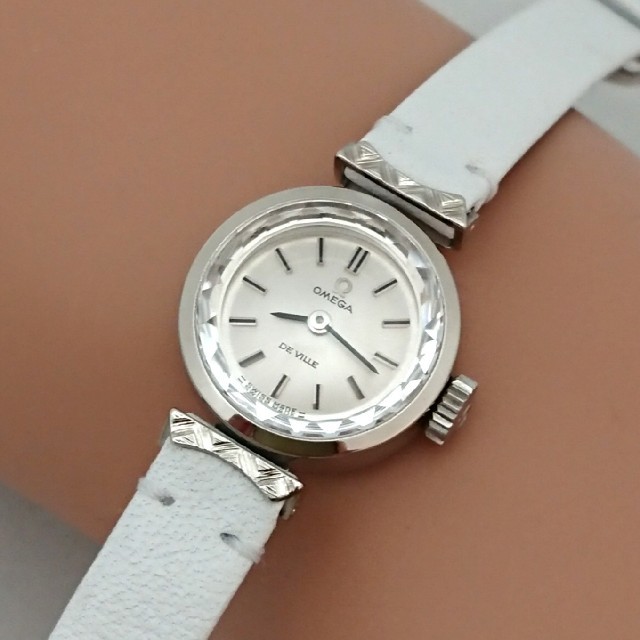 初売り】 OMEGA - OH済 1970年製 オメガ デビル カットガラス