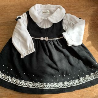 女の子　ワンピース👚80センチ　バースデイ(ワンピース)