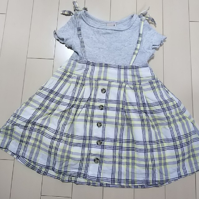 petit main(プティマイン)のpetit main ワンピース90 キッズ/ベビー/マタニティのキッズ服女の子用(90cm~)(ワンピース)の商品写真