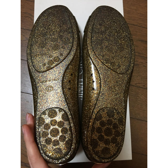 JIMMY CHOO(ジミーチュウ)の専用　　　ジミーチュウ⭐️フラットレインシューズ レディースの靴/シューズ(バレエシューズ)の商品写真