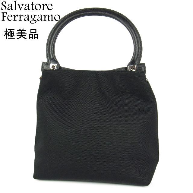 Salvatore Ferragamo - サルヴァトーレ フェラガモ 極美品 ガンチーニ ハンドル ハンド バッグ