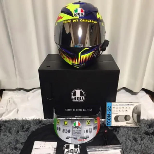 AGV K-3 SV ROSSI 2002 ヴァレンティーノ・ロッシモデルヘルメット/シールド