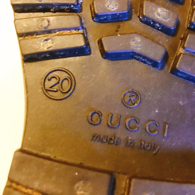 Gucci(グッチ)のGUCCI baby レインブーツ20 キッズ/ベビー/マタニティのベビー靴/シューズ(~14cm)(長靴/レインシューズ)の商品写真
